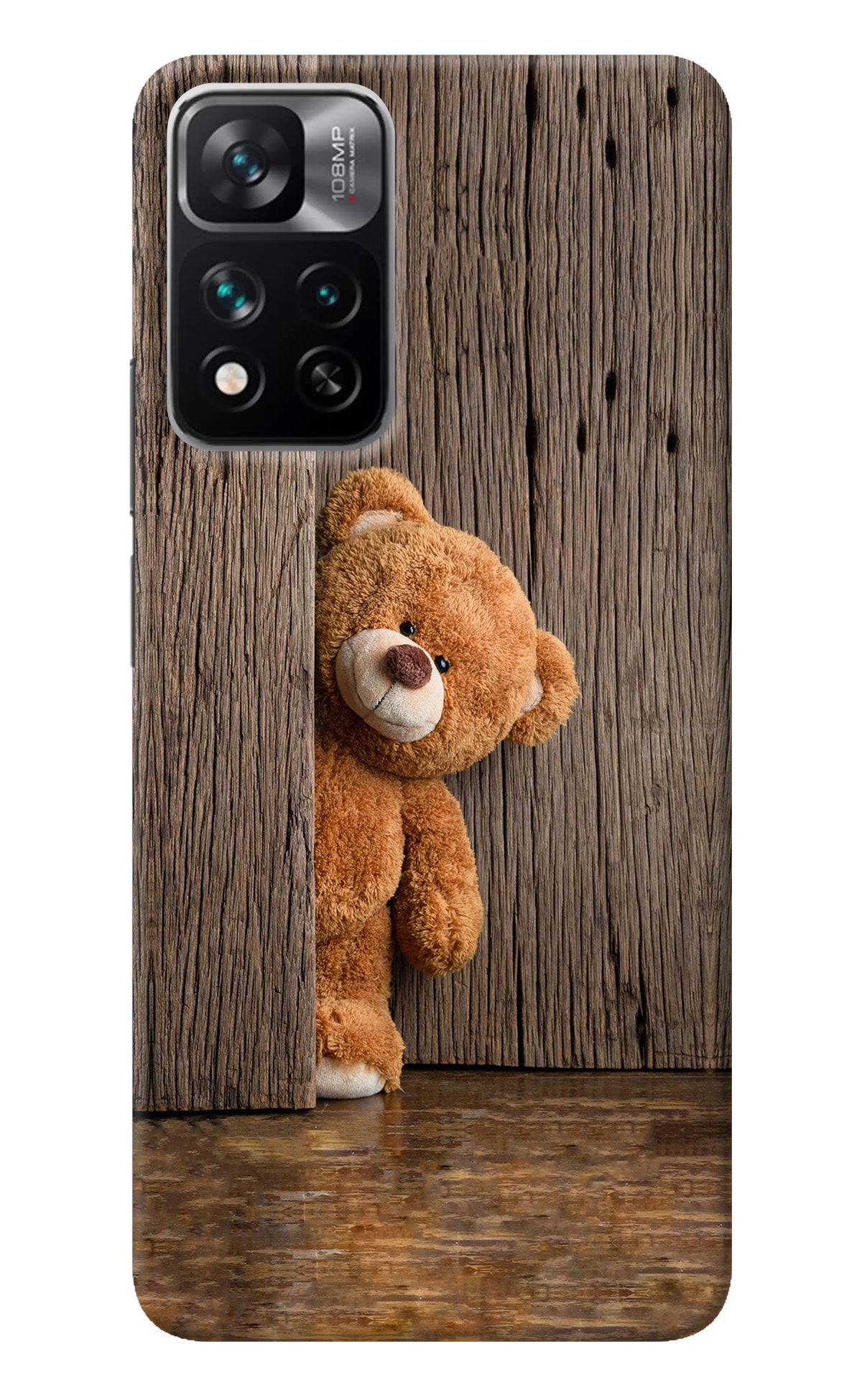 Teddy Wooden Mi 11i 5G/11i 5G Hypercharge Back Cover