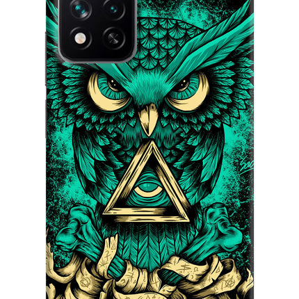 Green Owl Mi 11i 5G/11i 5G Hypercharge Hard Case Back Cover by Casekaro