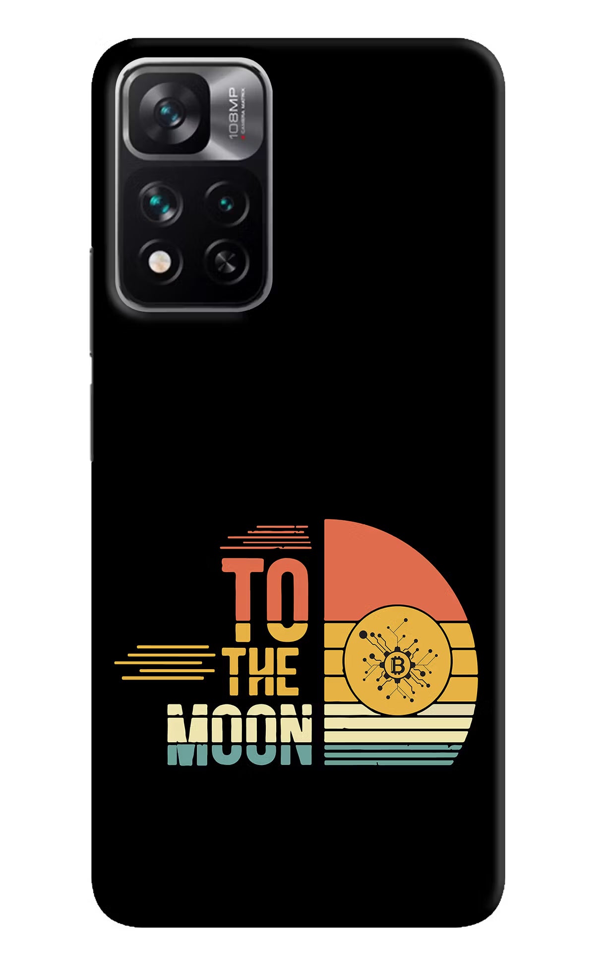 To the Moon Mi 11i 5G/11i 5G Hypercharge Hard Case Back Cover by Casekaro