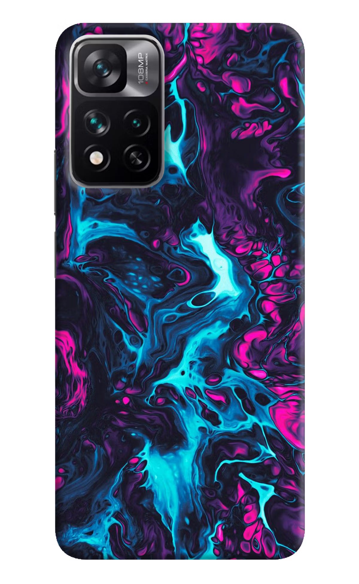 Abstract Mi 11i 5G/11i 5G Hypercharge Hard Case Back Cover by Casekaro