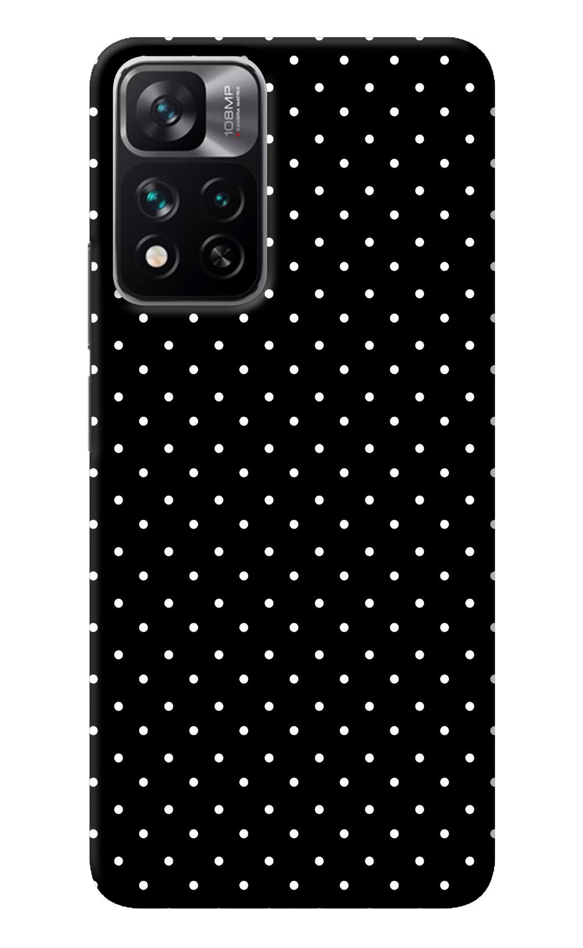 White Dots Mi 11i 5G/11i 5G Hypercharge Back Cover