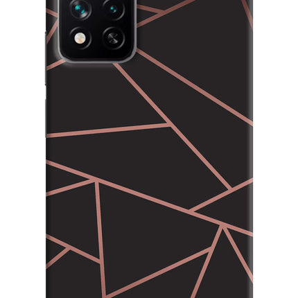 Geometric Pattern Mi 11i 5G/11i 5G Hypercharge Hard Case Back Cover by Casekaro