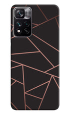 Geometric Pattern Mi 11i 5G/11i 5G Hypercharge Hard Case Back Cover by Casekaro