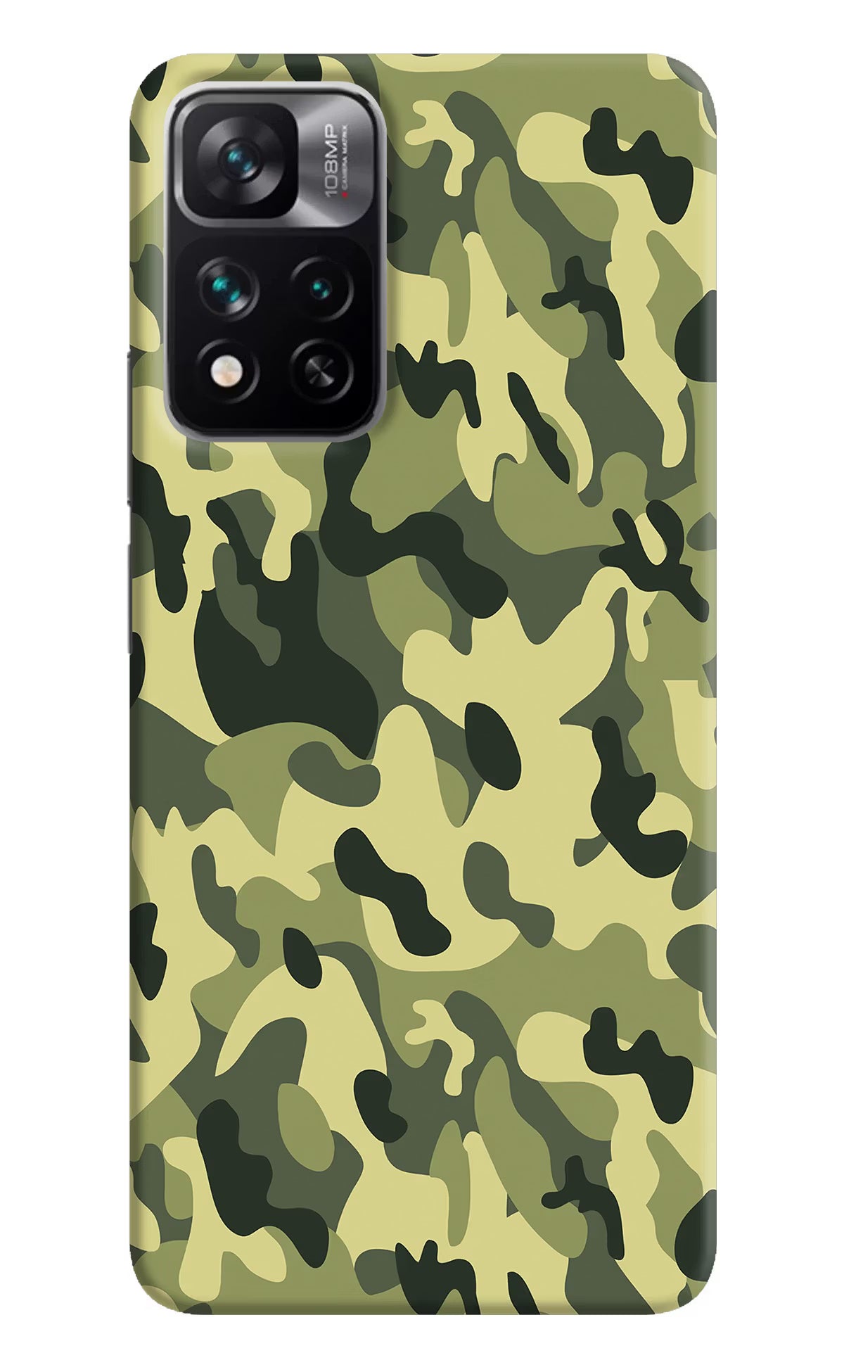 Camouflage Mi 11i 5G/11i 5G Hypercharge Hard Case Back Cover by Casekaro