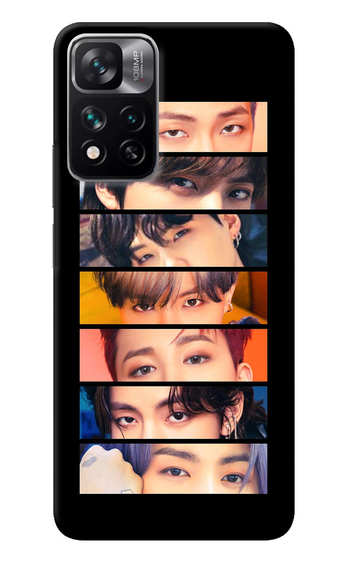 BTS Eyes Mi 11i 5G/11i 5G Hypercharge Back Cover