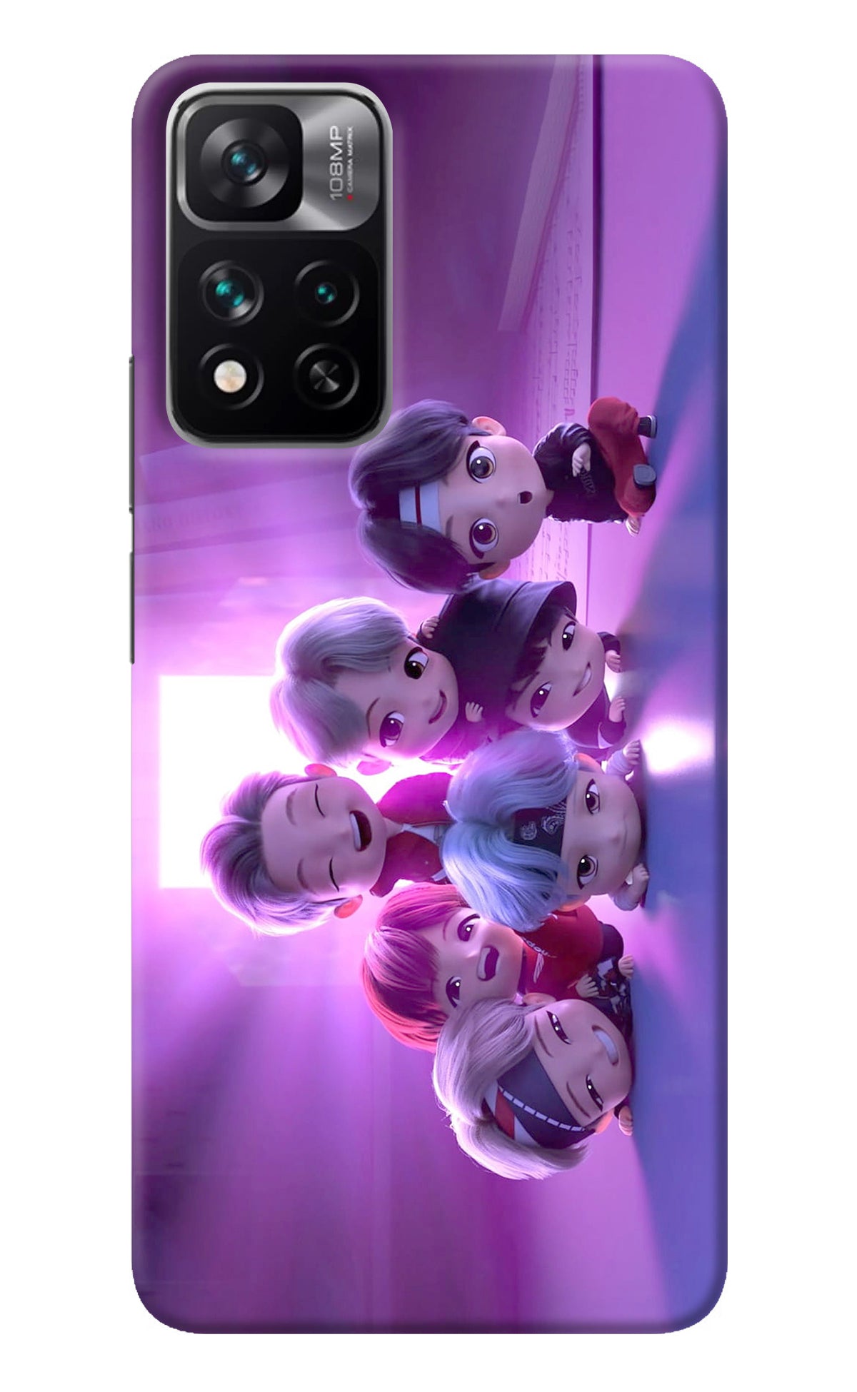 BTS Chibi Mi 11i 5G/11i 5G Hypercharge Back Cover