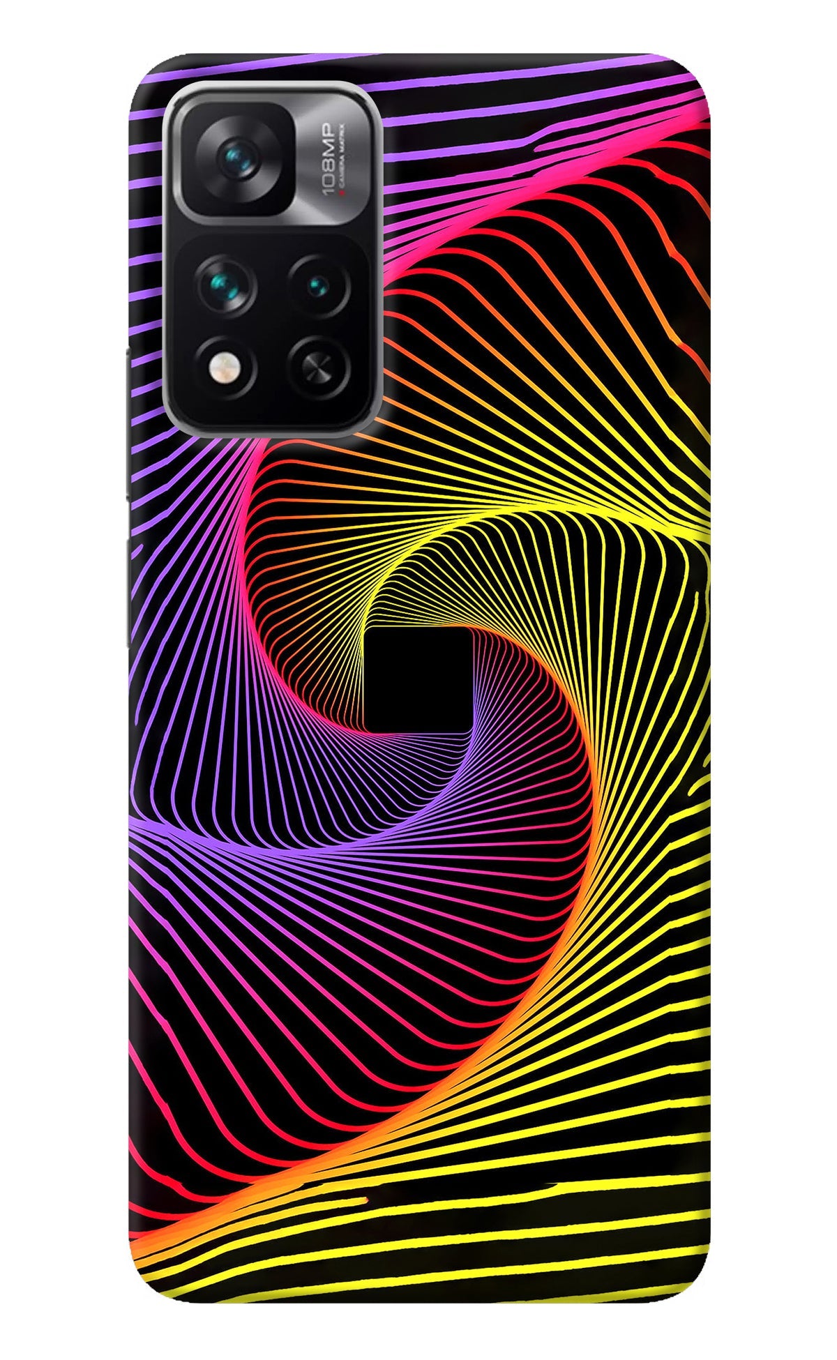 Colorful Strings Mi 11i 5G/11i 5G Hypercharge Back Cover