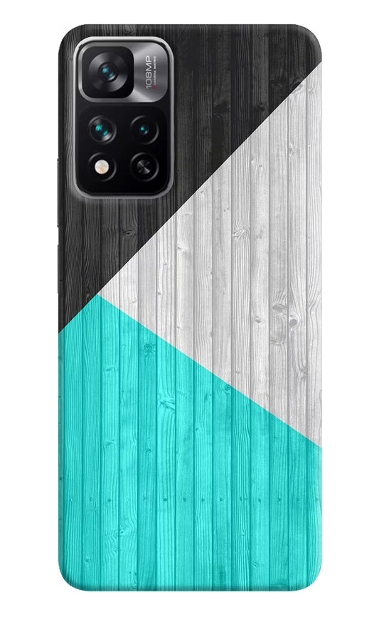 Wooden Abstract Mi 11i 5G/11i 5G Hypercharge Hard Case Back Cover by Casekaro