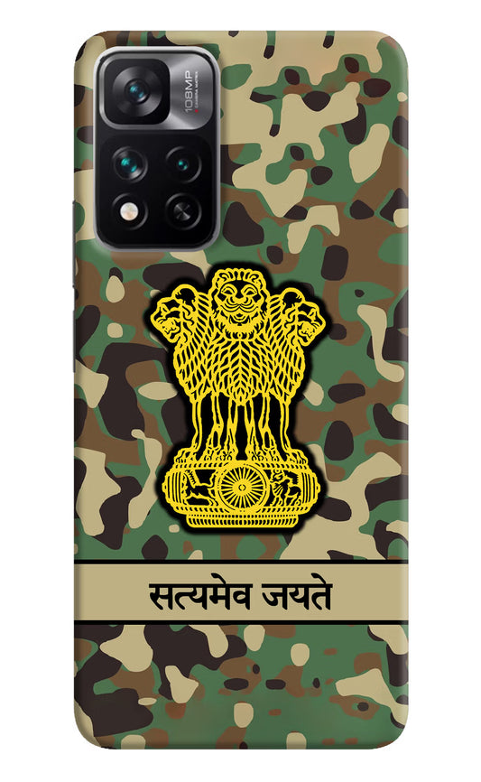 Satyamev Jayate Army Mi 11i 5G/11i 5G Hypercharge Hard Case Back Cover by Casekaro