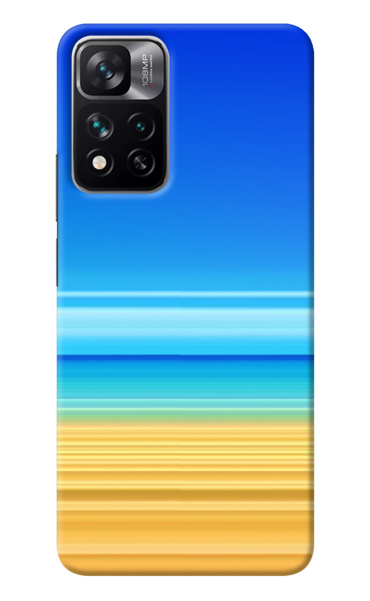 Beach Art Mi 11i 5G/11i 5G Hypercharge Back Cover