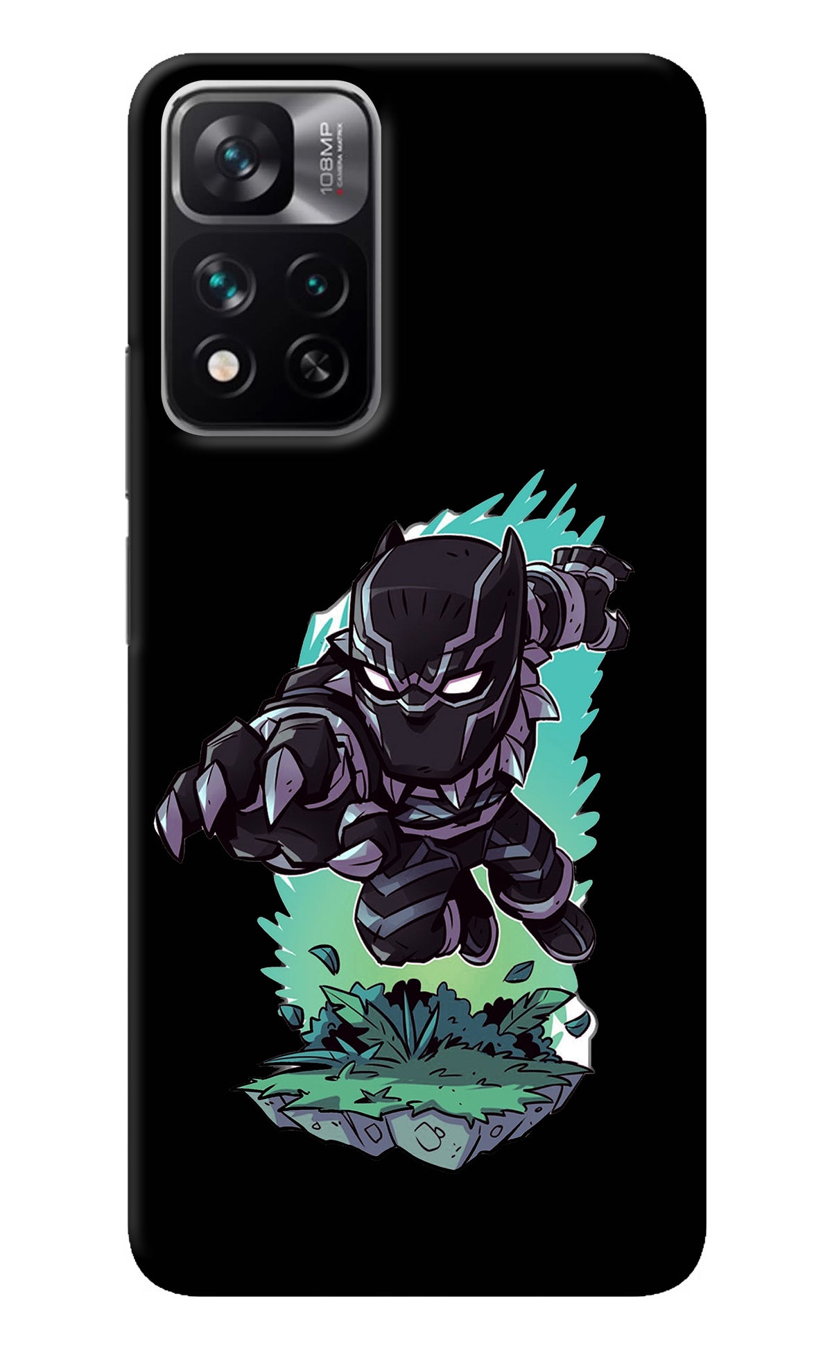 Black Panther Mi 11i 5G/11i 5G Hypercharge Back Cover