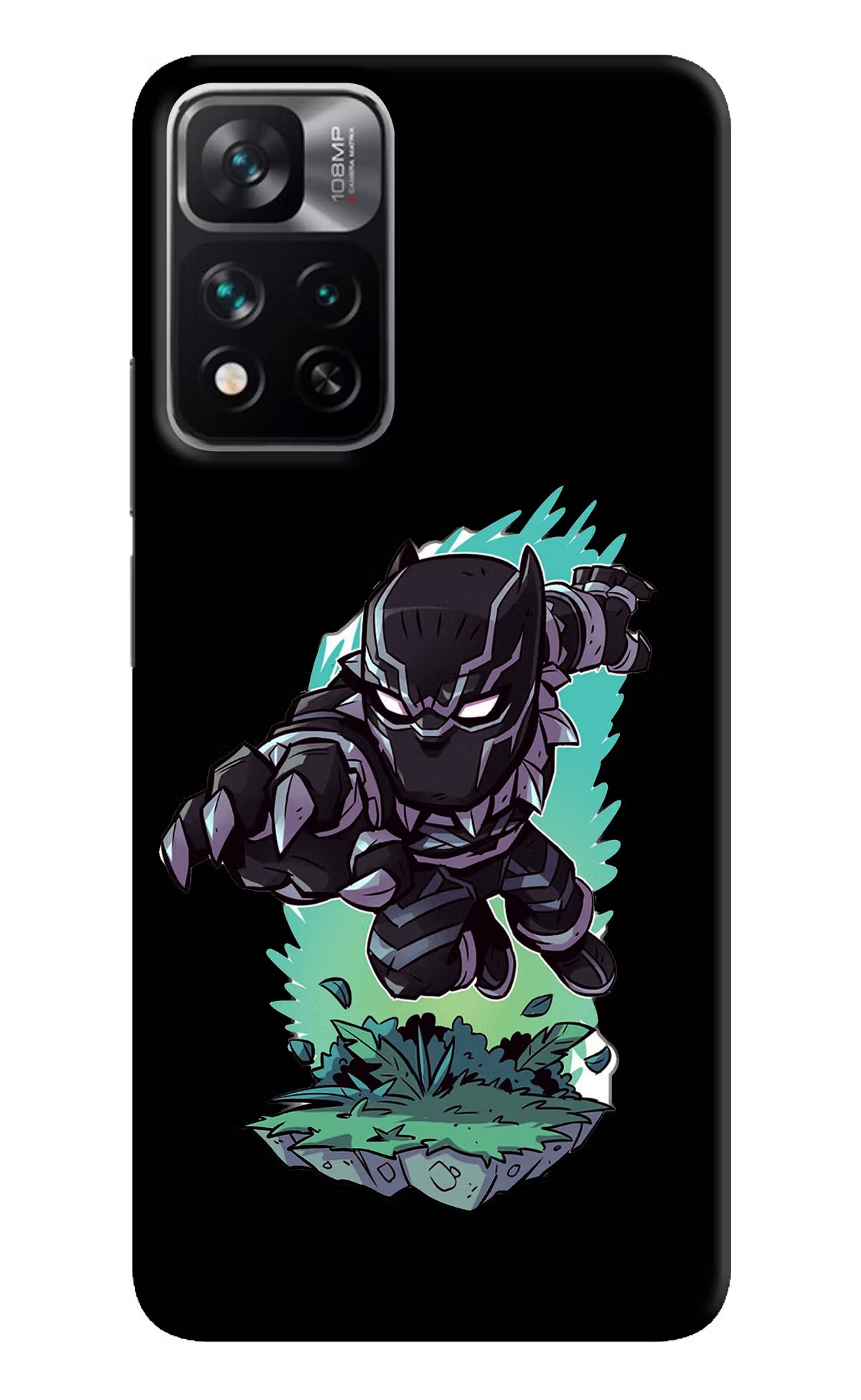 Black Panther Mi 11i 5G/11i 5G Hypercharge Hard Case Back Cover by Casekaro