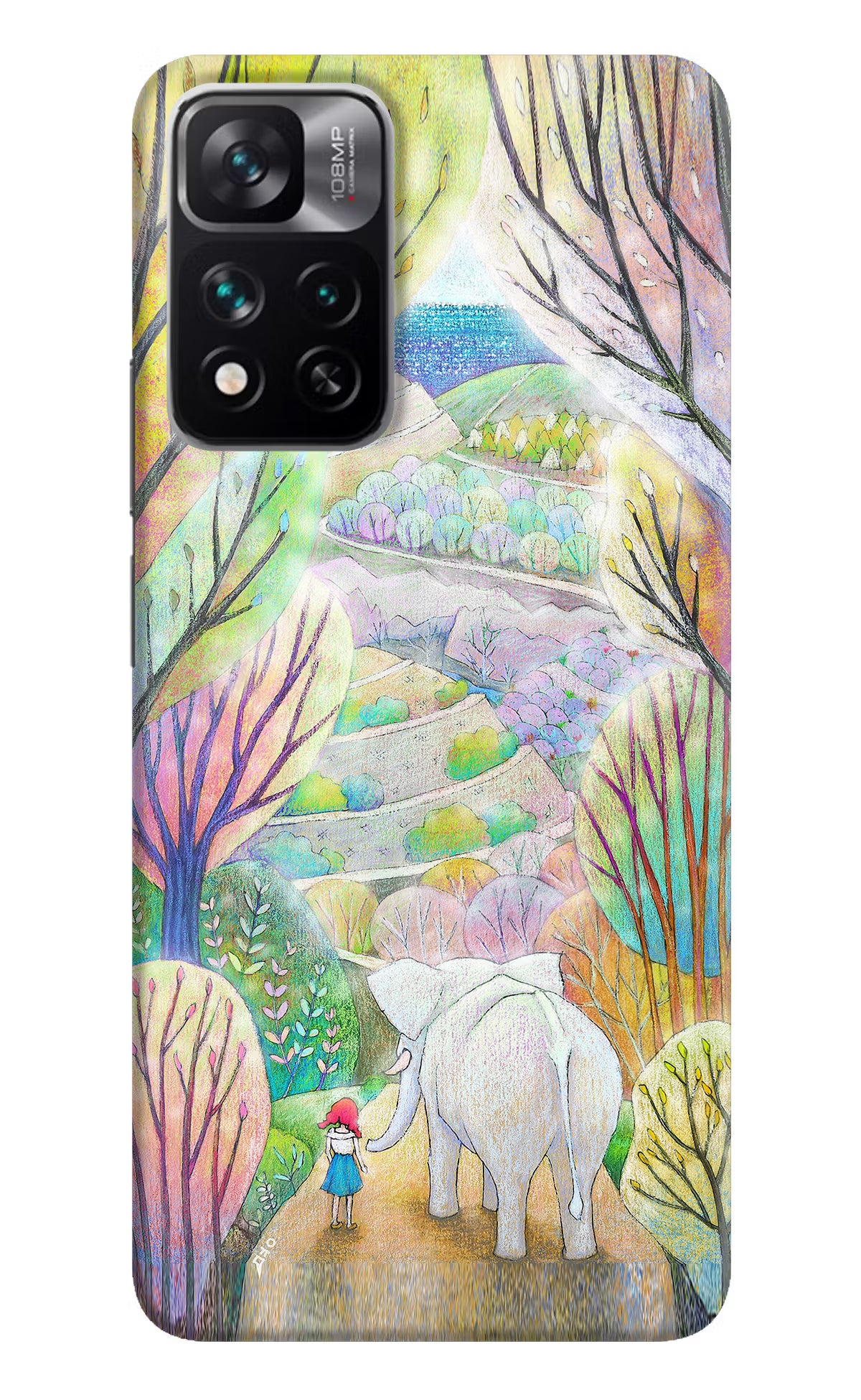 Nature Painting Mi 11i 5G/11i 5G Hypercharge Hard Case Back Cover by Casekaro