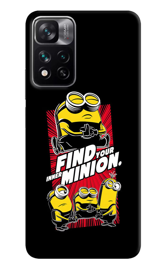 Find your inner Minion Mi 11i 5G/11i 5G Hypercharge Hard Case Back Cover by Casekaro