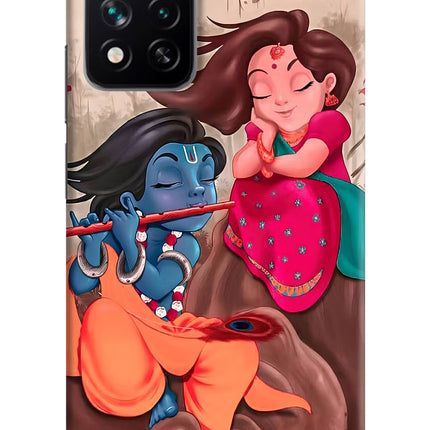 Radhe Krishna Mi 11i 5G/11i 5G Hypercharge Hard Case Back Cover by Casekaro