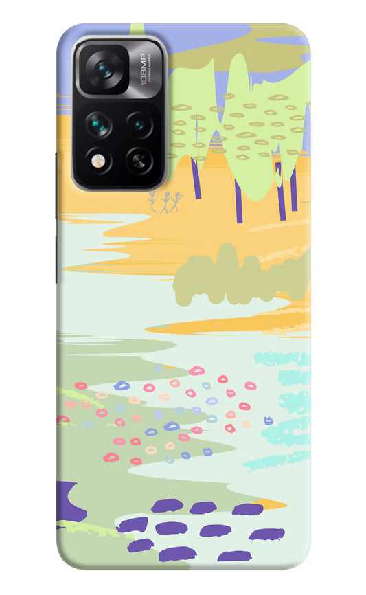 Scenery Mi 11i 5G/11i 5G Hypercharge Hard Case Back Cover by Casekaro