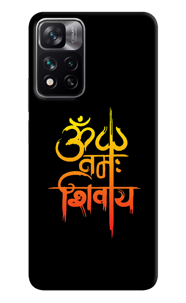 Om Namah Shivay Mi 11i 5G/11i 5G Hypercharge Hard Case Back Cover by Casekaro