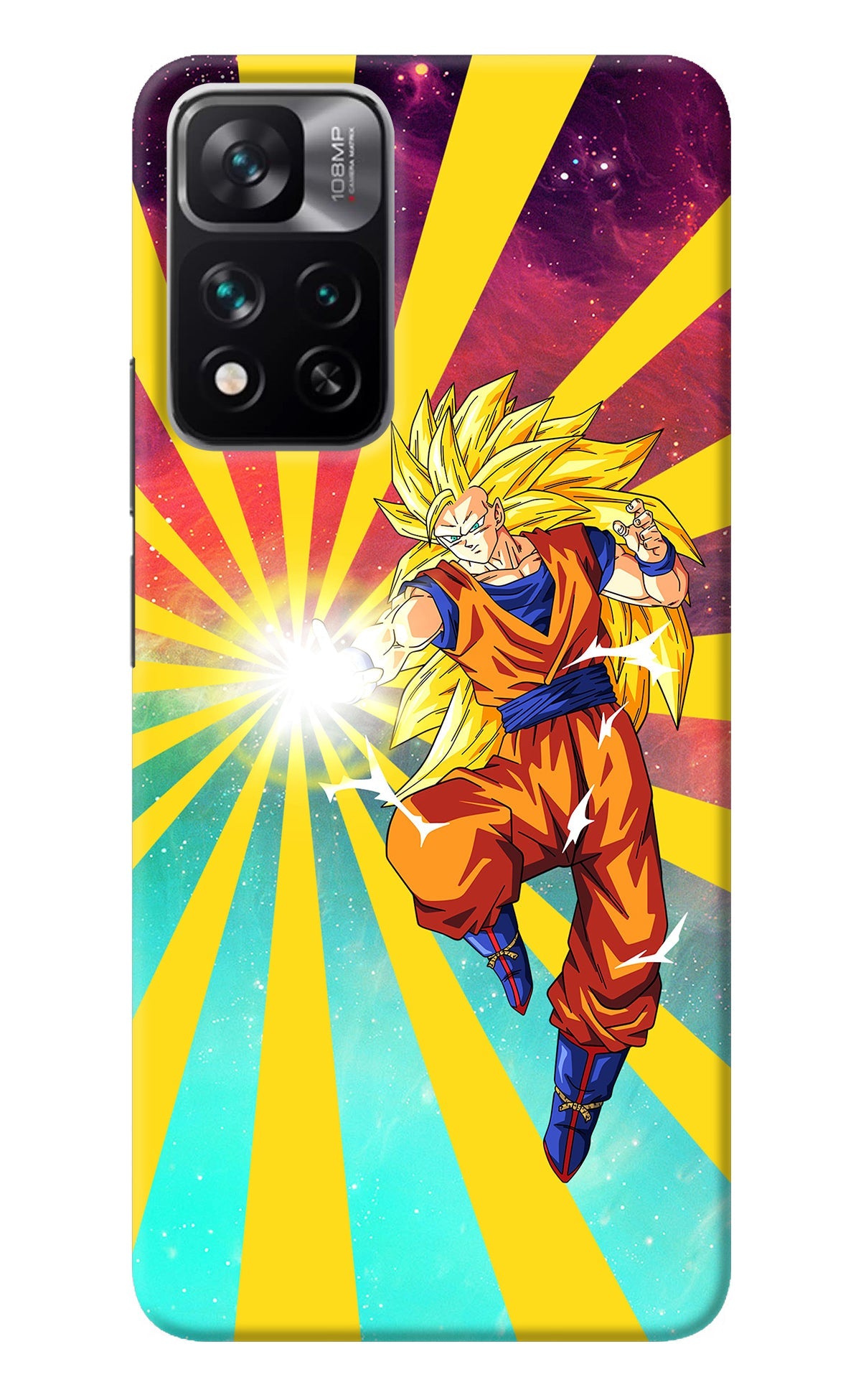 Goku Super Saiyan Mi 11i 5G/11i 5G Hypercharge Back Cover