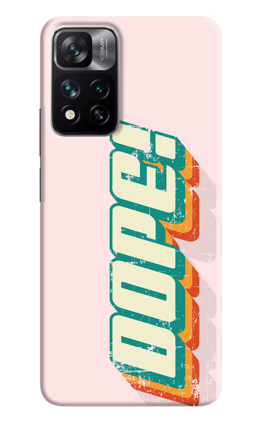 Dope Mi 11i 5G/11i 5G Hypercharge Hard Case Back Cover by Casekaro