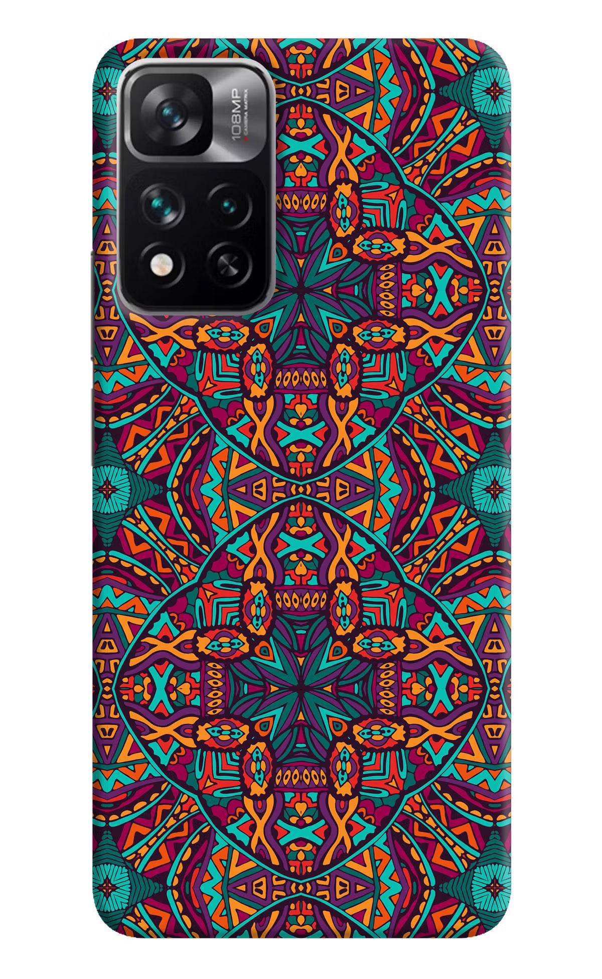 Colour Mandala Mi 11i 5G/11i 5G Hypercharge Hard Case Back Cover by Casekaro