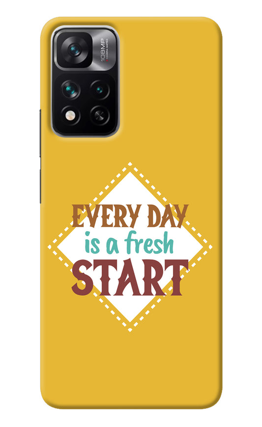 Every day is a Fresh Start Mi 11i 5G/11i 5G Hypercharge Back Cover