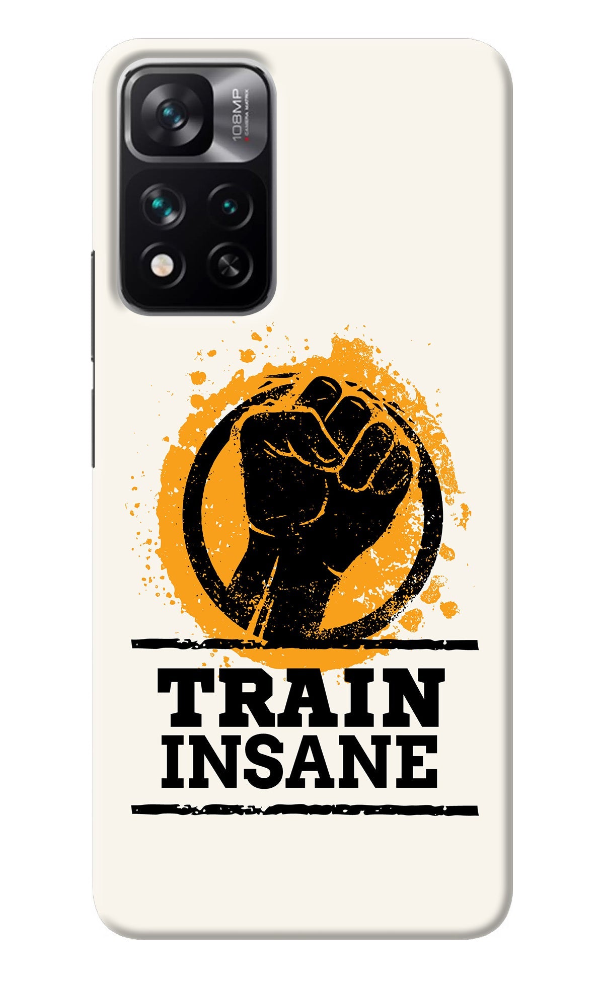 Train Insane Mi 11i 5G/11i 5G Hypercharge Back Cover