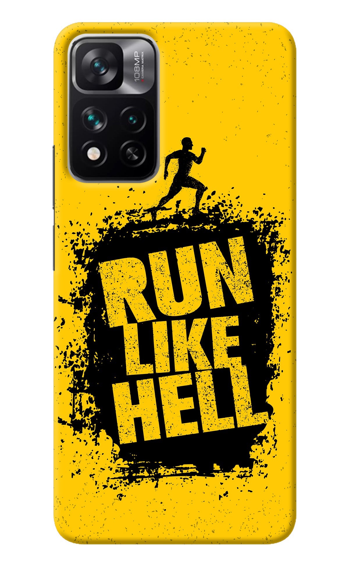 Run Like Hell Mi 11i 5G/11i 5G Hypercharge Back Cover