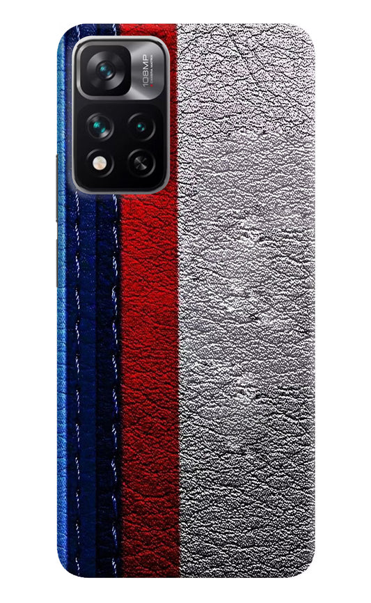 BMW Stripes Mi 11i 5G/11i 5G Hypercharge Hard Case Back Cover by Casekaro
