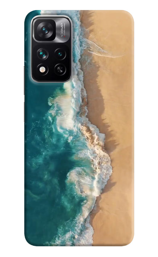 Ocean Beach Mi 11i 5G/11i 5G Hypercharge Hard Case Back Cover by Casekaro