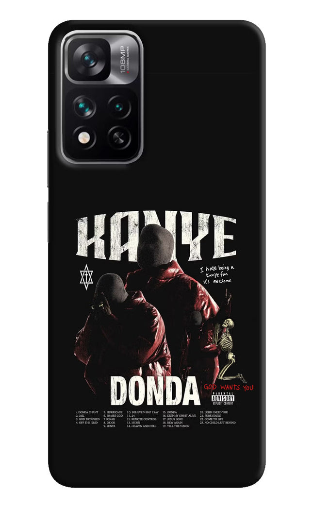 Donda Kanye West Mi 11i 5G/11i 5G Hypercharge Hard Case Back Cover by Casekaro