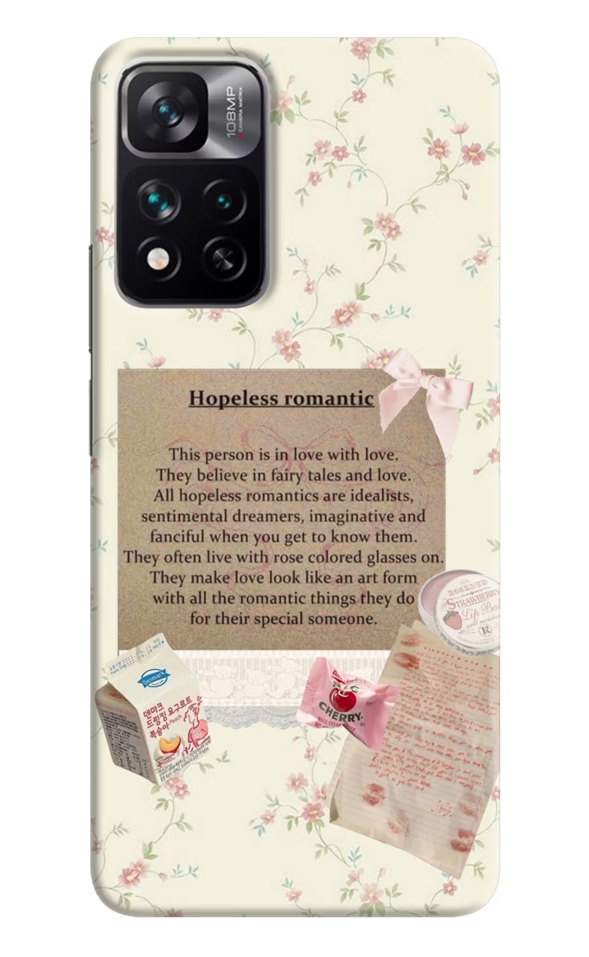 Hopeless Romantic Mi 11i 5G/11i 5G Hypercharge Hard Case Back Cover by Casekaro