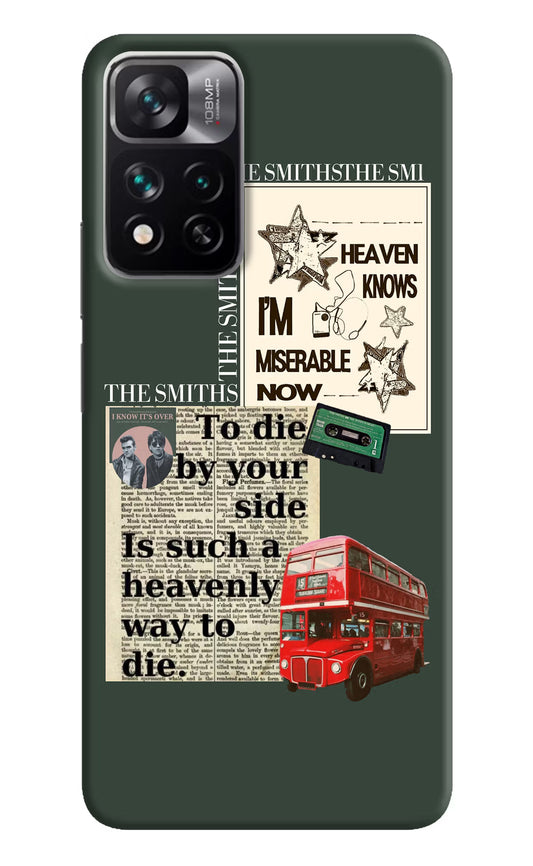 The Smiths Mi 11i 5G/11i 5G Hypercharge Hard Case Back Cover by Casekaro