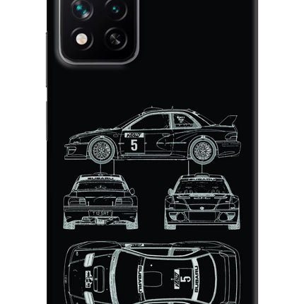 WRC'99 Mi 11i 5G/11i 5G Hypercharge Hard Case Back Cover by Casekaro
