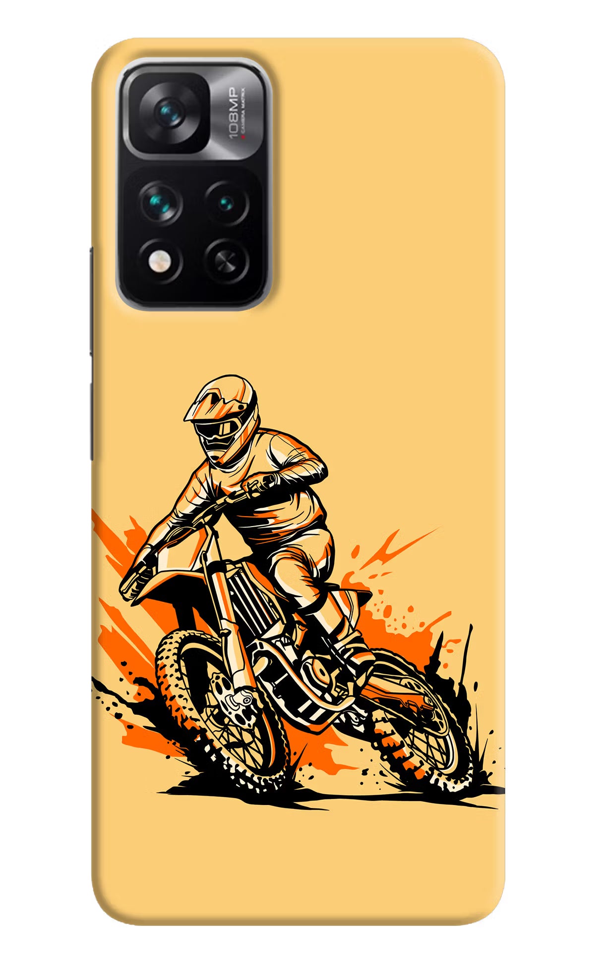 Off-Road Fury Mi 11i 5G/11i 5G Hypercharge Hard Case Back Cover by Casekaro