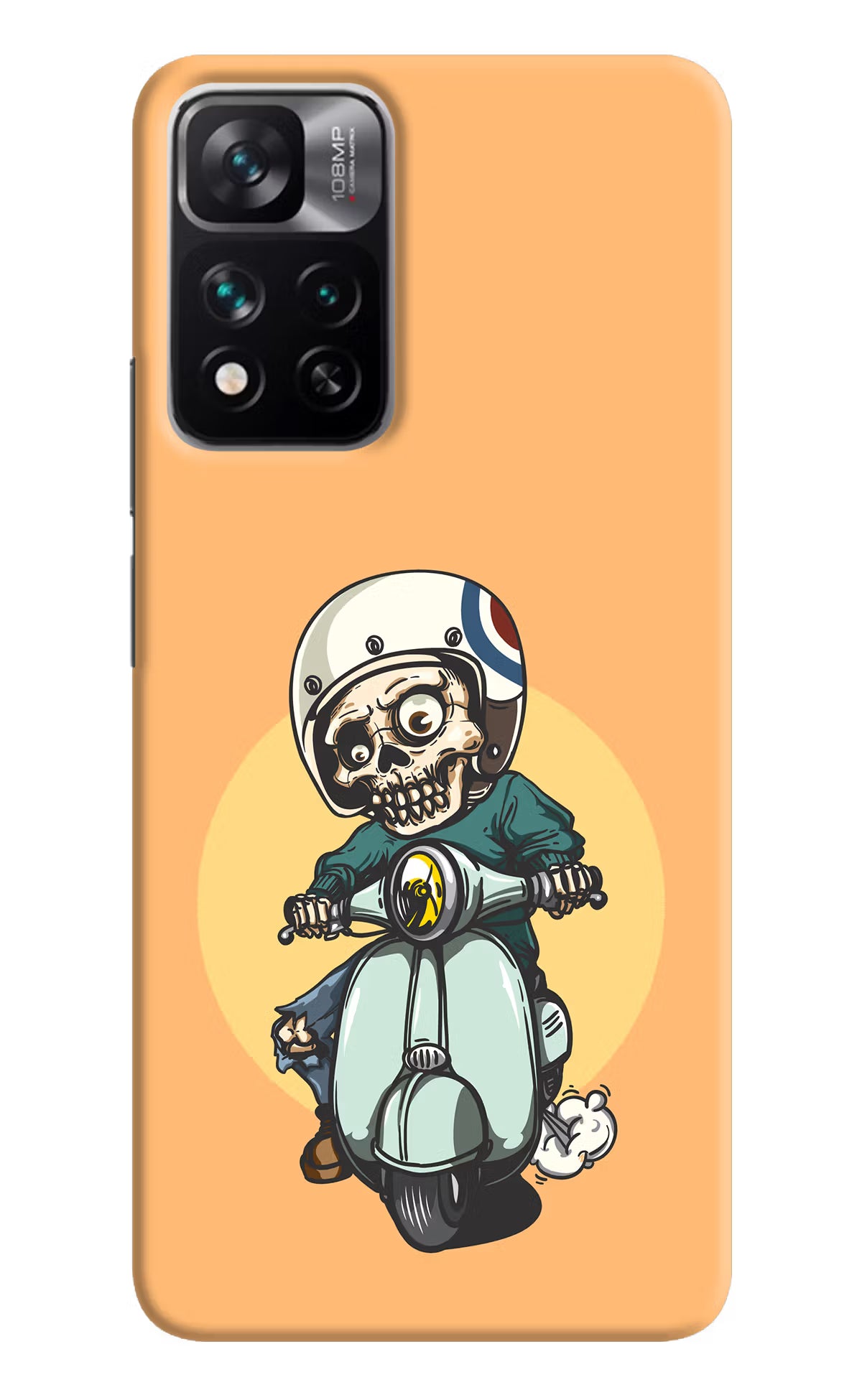 Undead Biker Mi 11i 5G/11i 5G Hypercharge Hard Case Back Cover by Casekaro