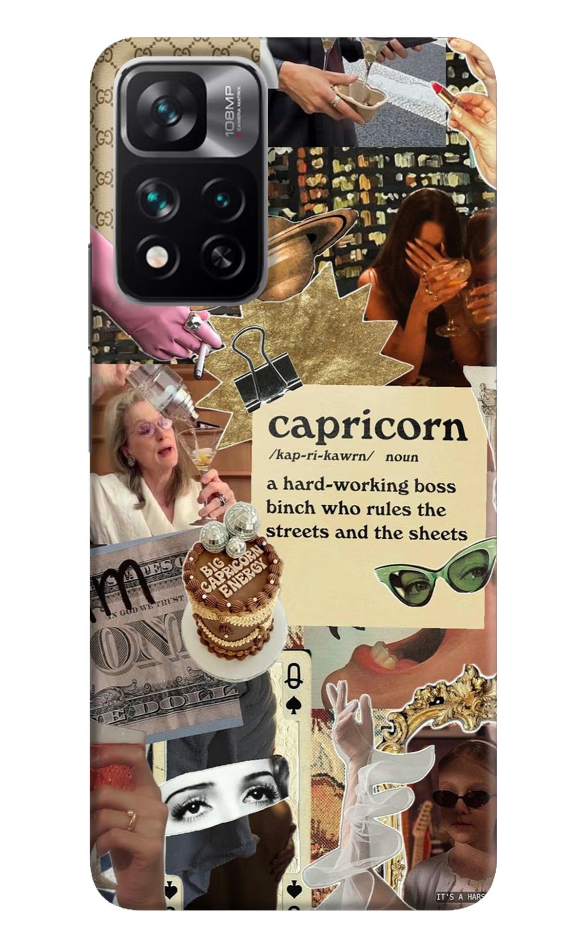 Capricorn Zodiac Mi 11i 5G/11i 5G Hypercharge Hard Case Back Cover by Casekaro