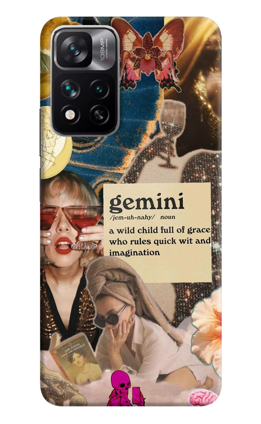 Gemini Zodiac Mi 11i 5G/11i 5G Hypercharge Hard Case Back Cover by Casekaro