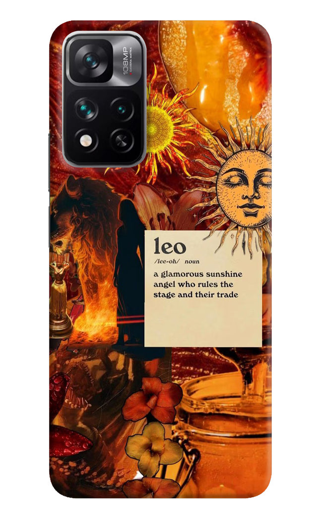Leo Zodiac Mi 11i 5G/11i 5G Hypercharge Hard Case Back Cover by Casekaro