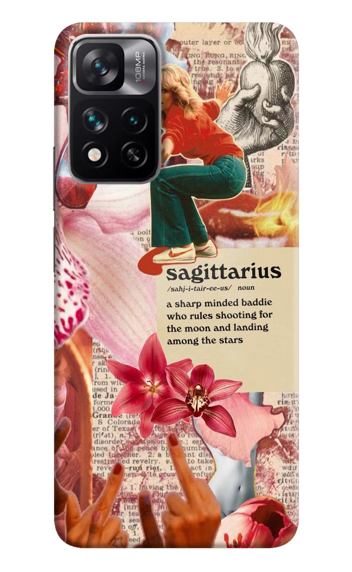 Sagittarius Zodiac Mi 11i 5G/11i 5G Hypercharge Hard Case Back Cover by Casekaro