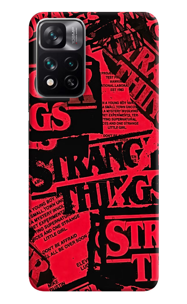 Ordinary Things Mi 11i 5G/11i 5G Hypercharge Hard Case Back Cover by Casekaro