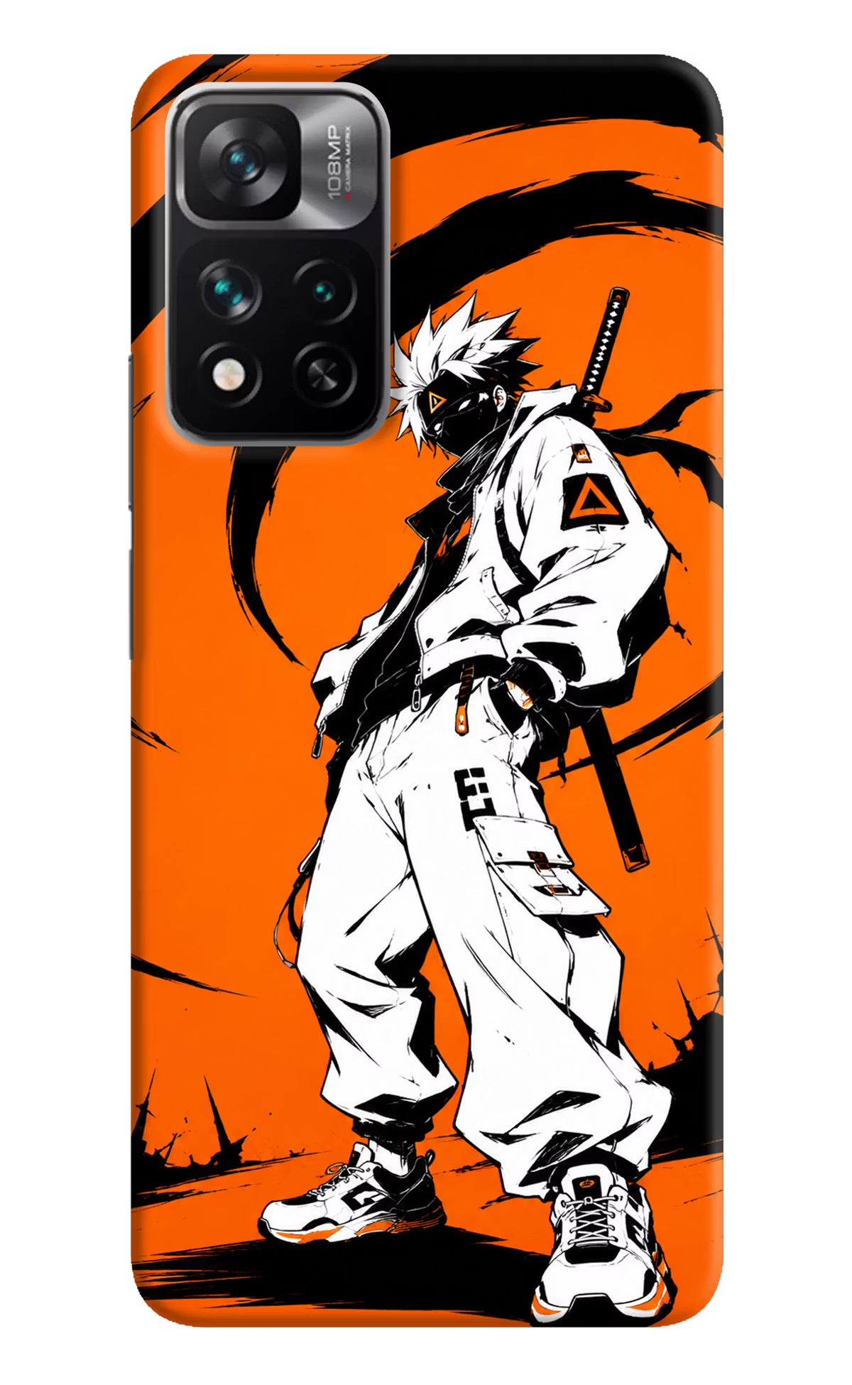Street Samurai  Mi 11i 5G/11i 5G Hypercharge Hard Case Back Cover by Casekaro