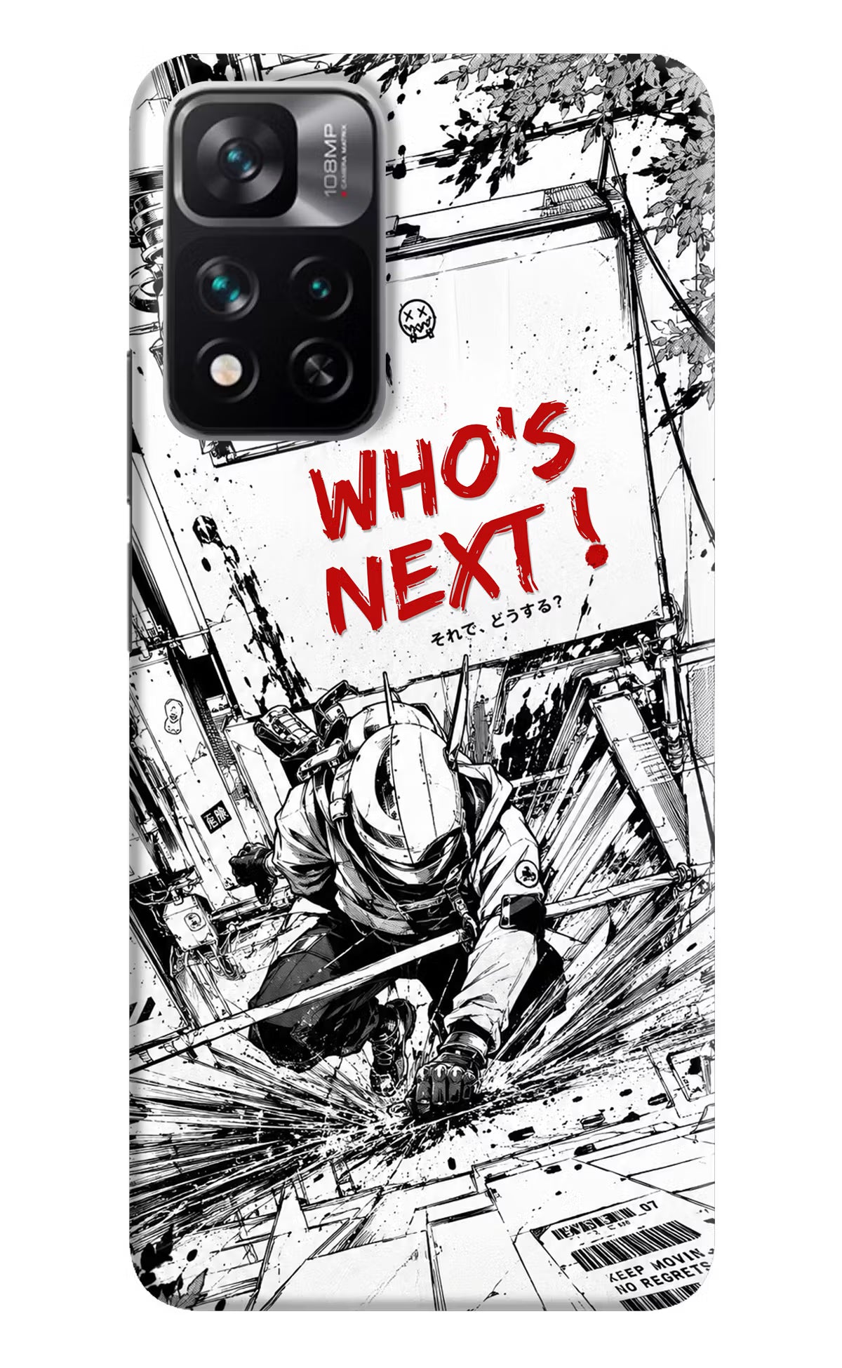 Who's Next Mi 11i 5G/11i 5G Hypercharge Hard Case Back Cover by Casekaro