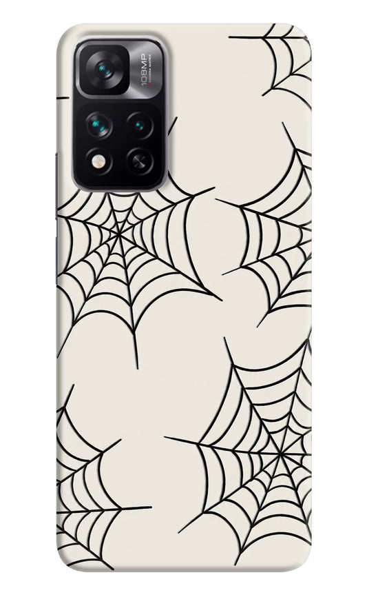 Spider Web Mi 11i 5G/11i 5G Hypercharge Hard Case Back Cover by Casekaro