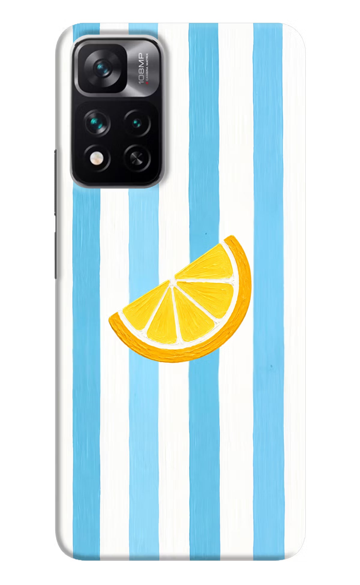 Summer Lemon Mi 11i 5G/11i 5G Hypercharge Hard Case Back Cover by Casekaro