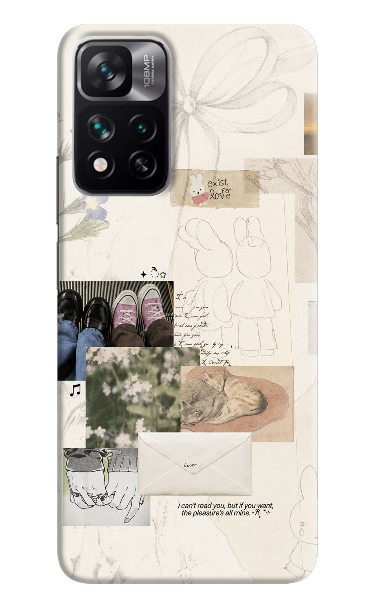Soft Aesthetic Mi 11i 5G/11i 5G Hypercharge Back Cover