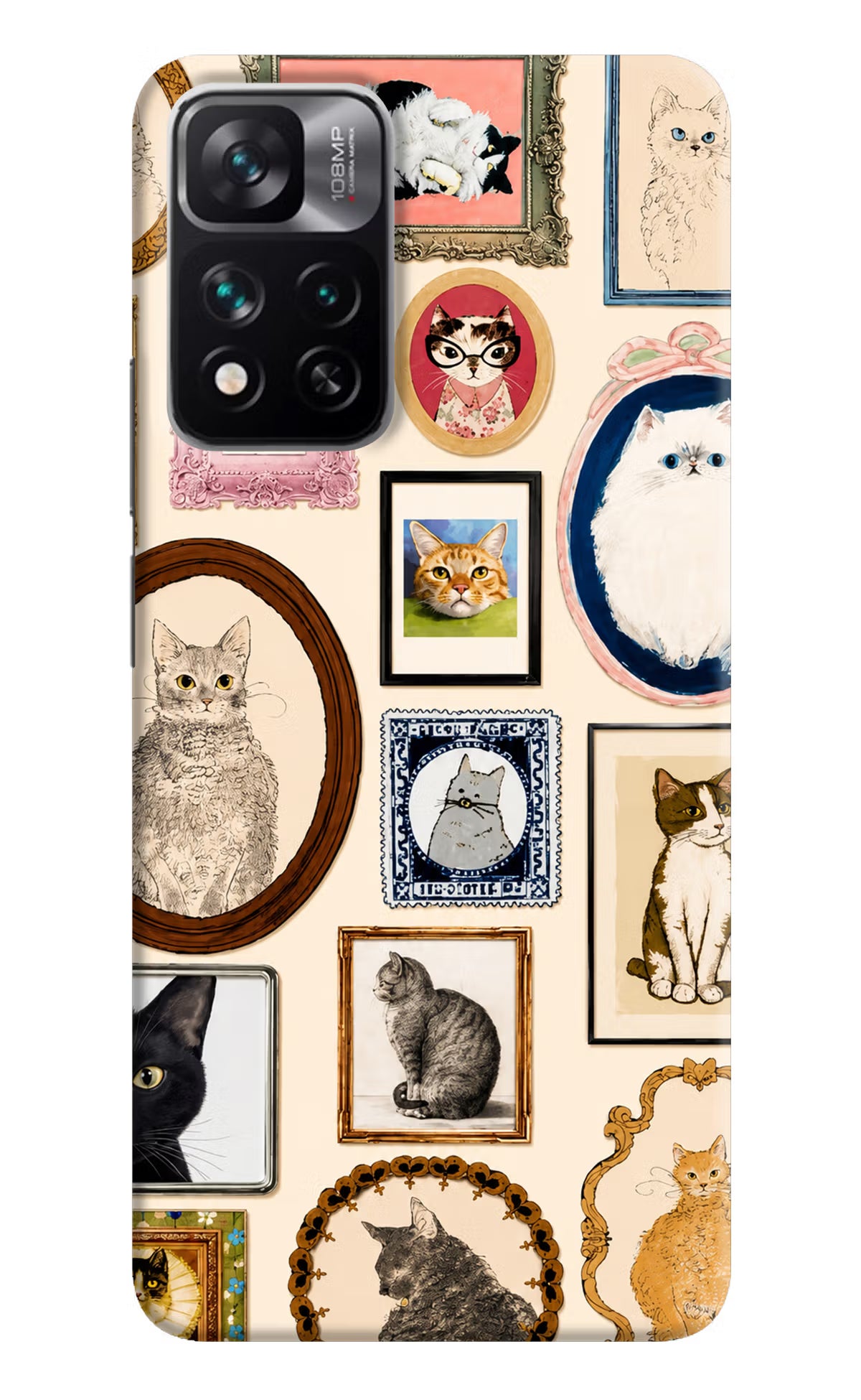 Mirror Cats Mi 11i 5G/11i 5G Hypercharge Back Cover
