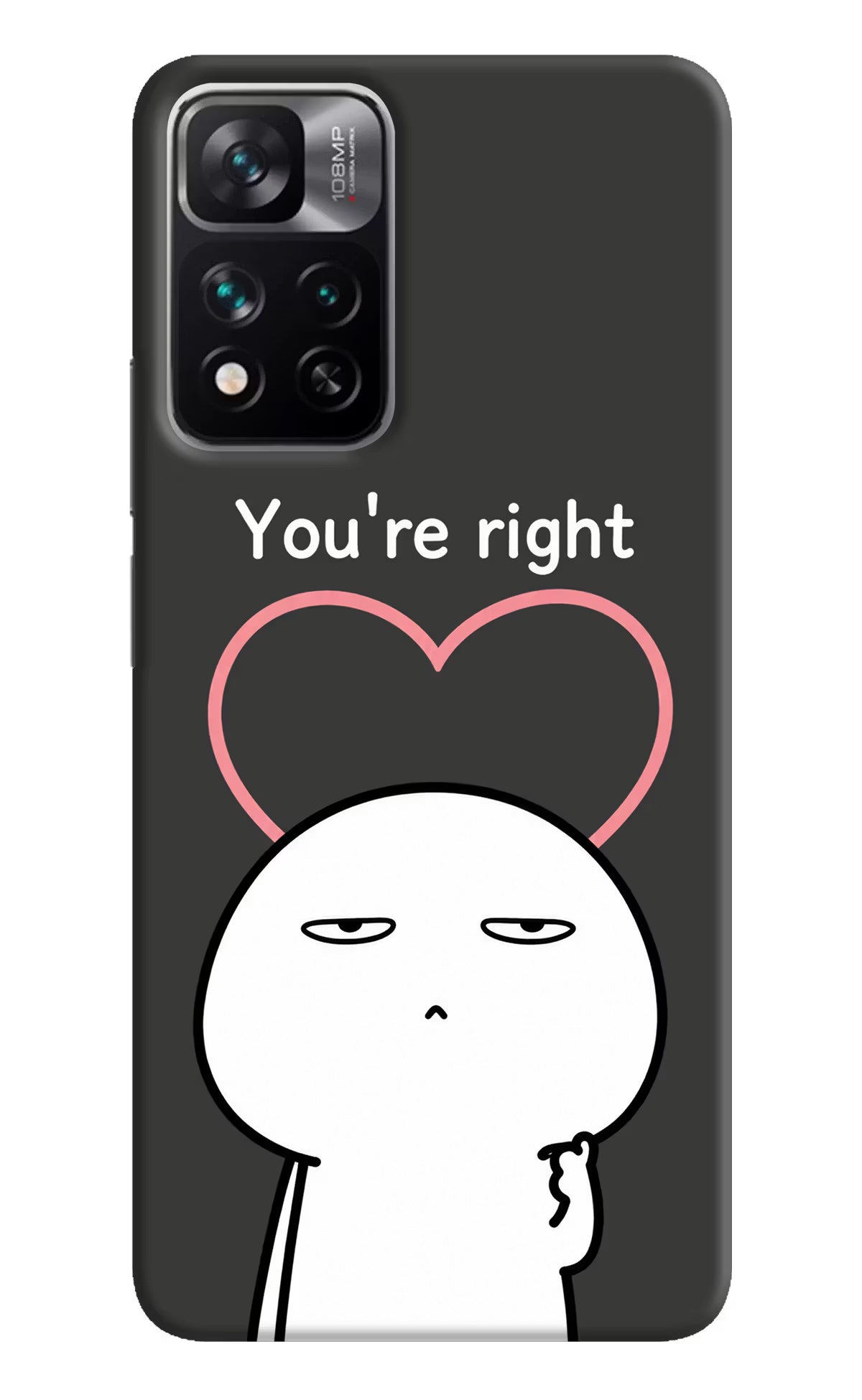 You're Right Mi 11i 5G/11i 5G Hypercharge Back Cover