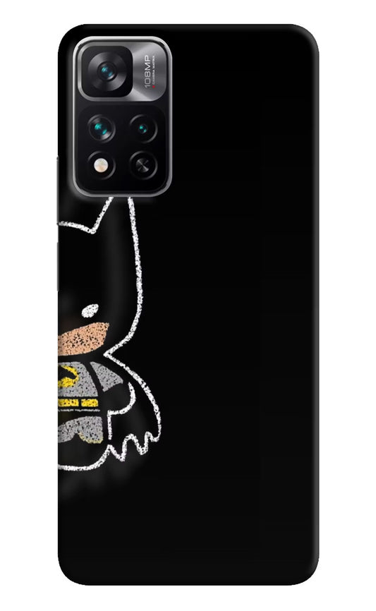 Bat Kitty Mi 11i 5G/11i 5G Hypercharge Hard Case Back Cover by Casekaro