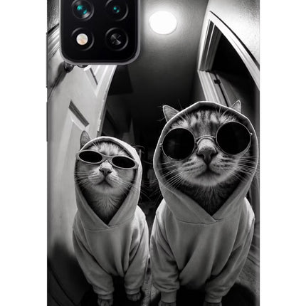 Hood Cats Mi 11i 5G/11i 5G Hypercharge Hard Case Back Cover by Casekaro