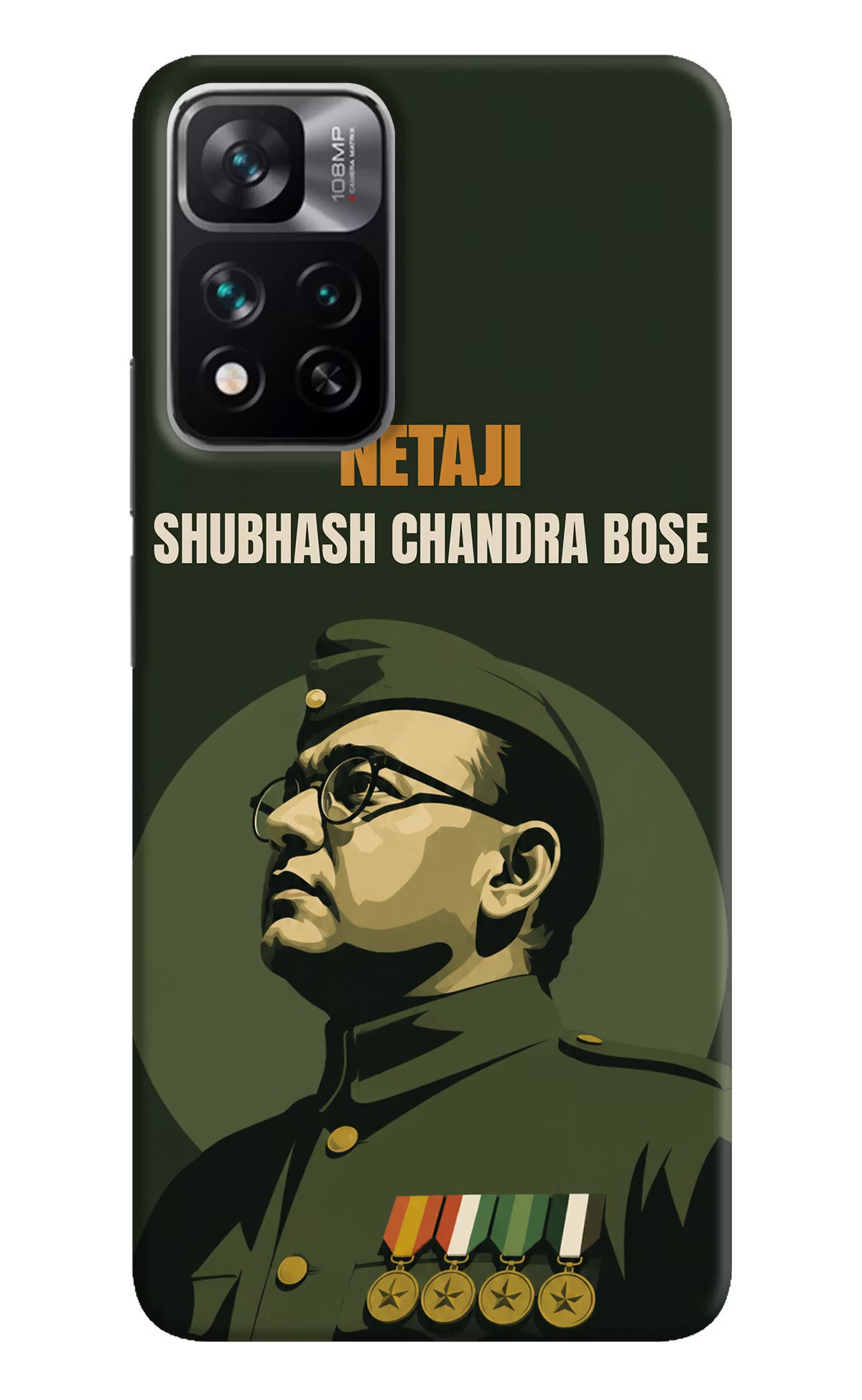 Netaji Legacy Mi 11i 5G/11i 5G Hypercharge Back Cover
